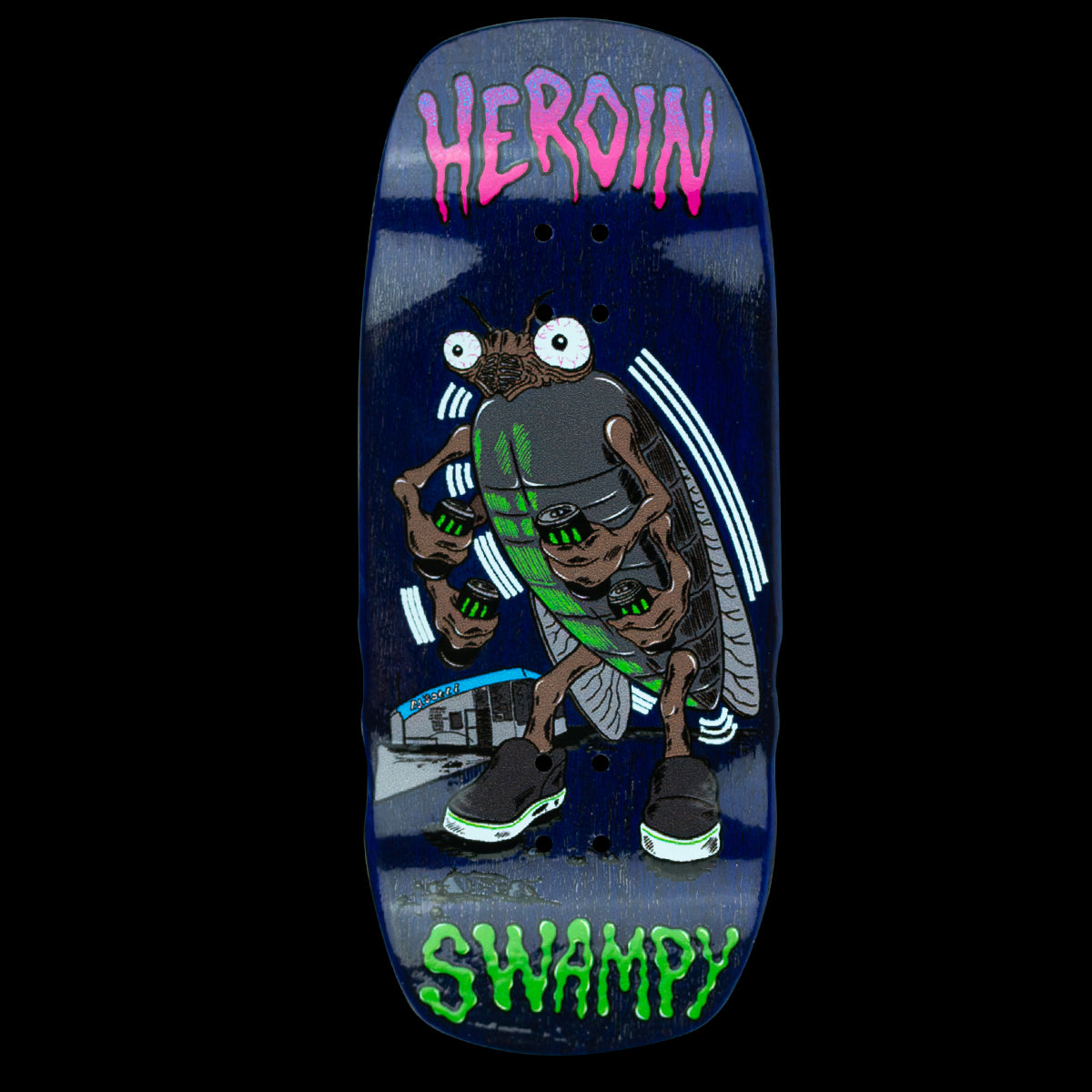 Maple Lab Fingerboard Deck - Swampy Bug