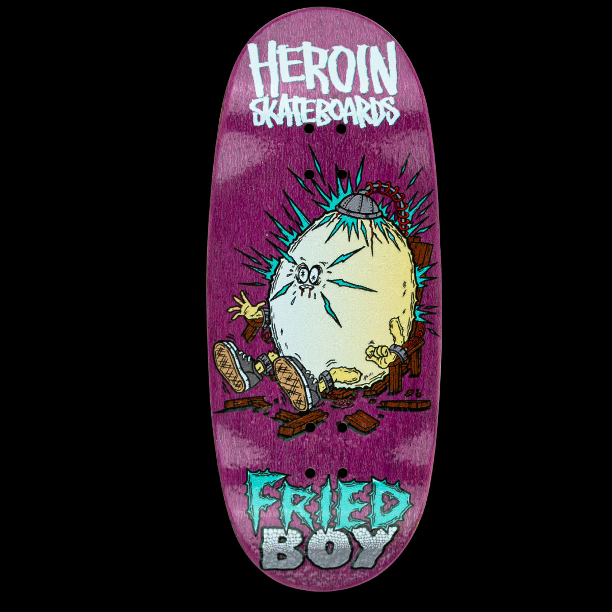 Maple Lab Fingerboard Deck - Fried Boy