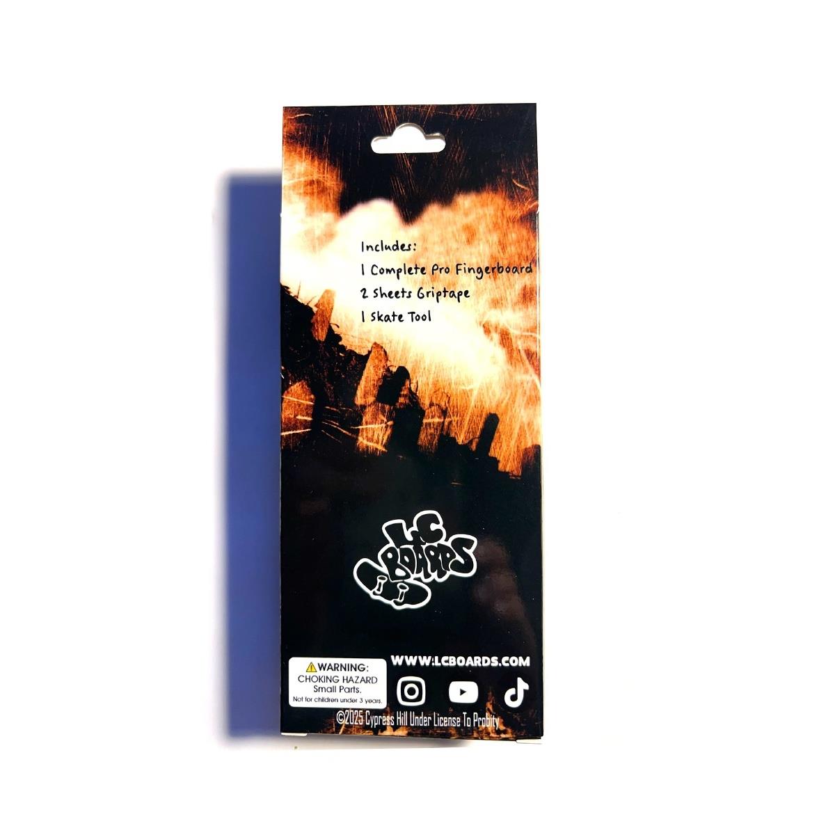 LC Boards x Cypress Hill Fingerboard Complete - Black Sunday