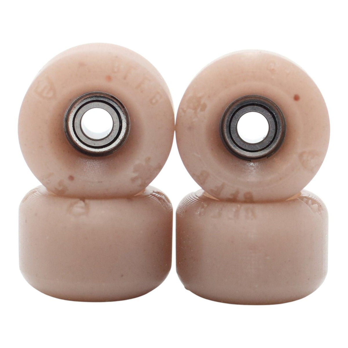 Blistered x Flatface x Blackriver G4-BR Fingerboard Wheels - Milk Chocolate with Slight Cinnamon