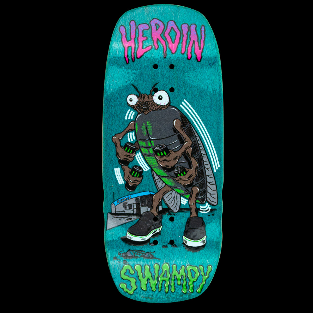 Maple Lab Fingerboard Deck - Swampy Bug