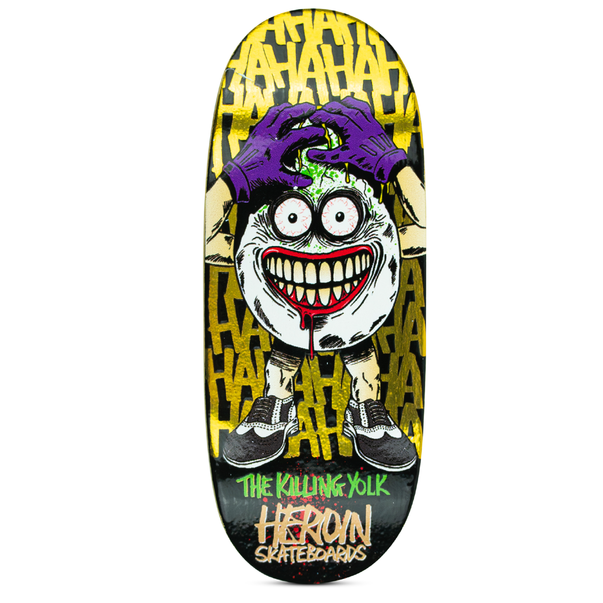 Maple Lab Fingerboard Deck - The Killing Yolk – The Vault Fingerboards