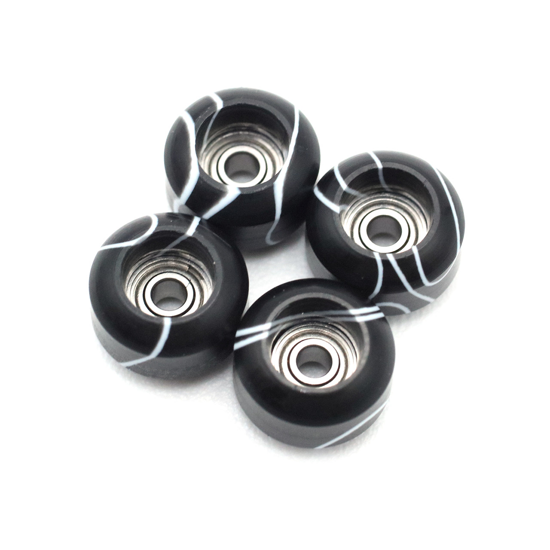 FlatFace Street Shape Fingerboard Wheels - Confectioner Swirl