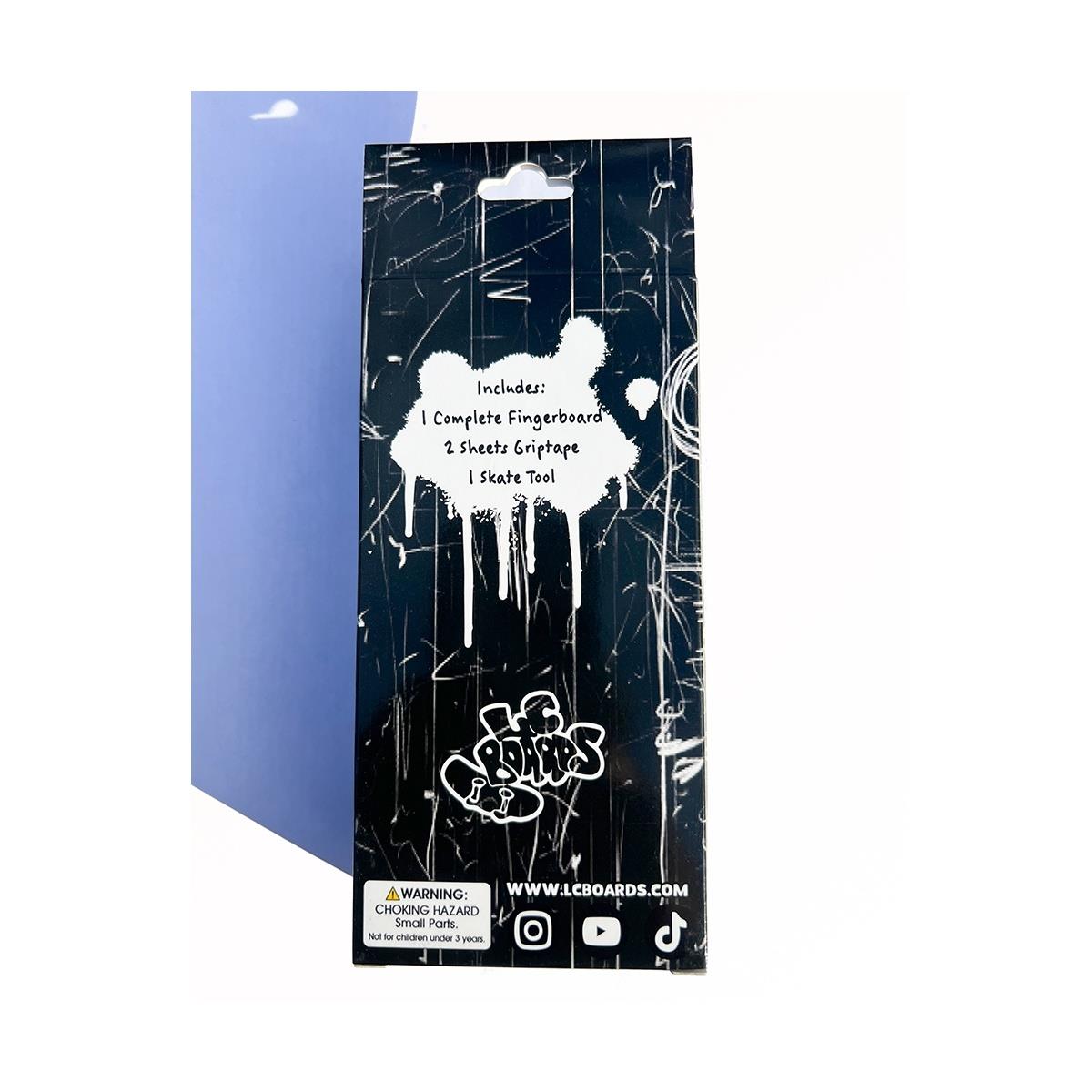 LC Boards Street Art Series Fingerboard Complete - LC Piece