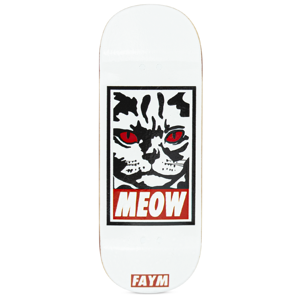 Faymus x DK Fingerboard Deck - Meow Obey