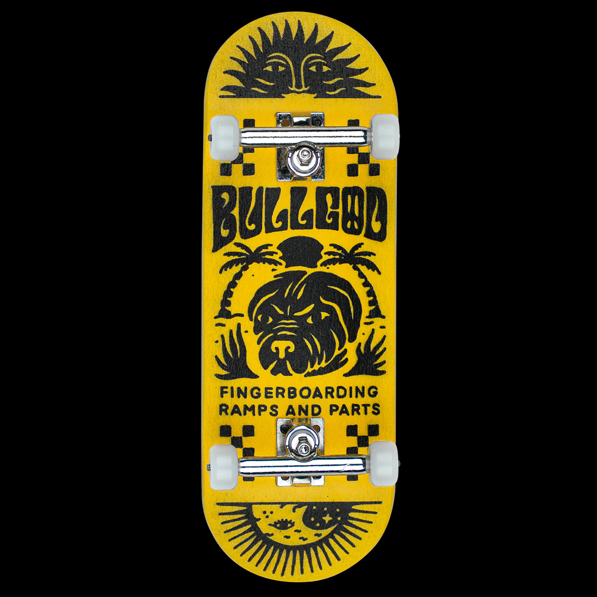 BullGod Premium Fingerboard Complete - Surf Rock