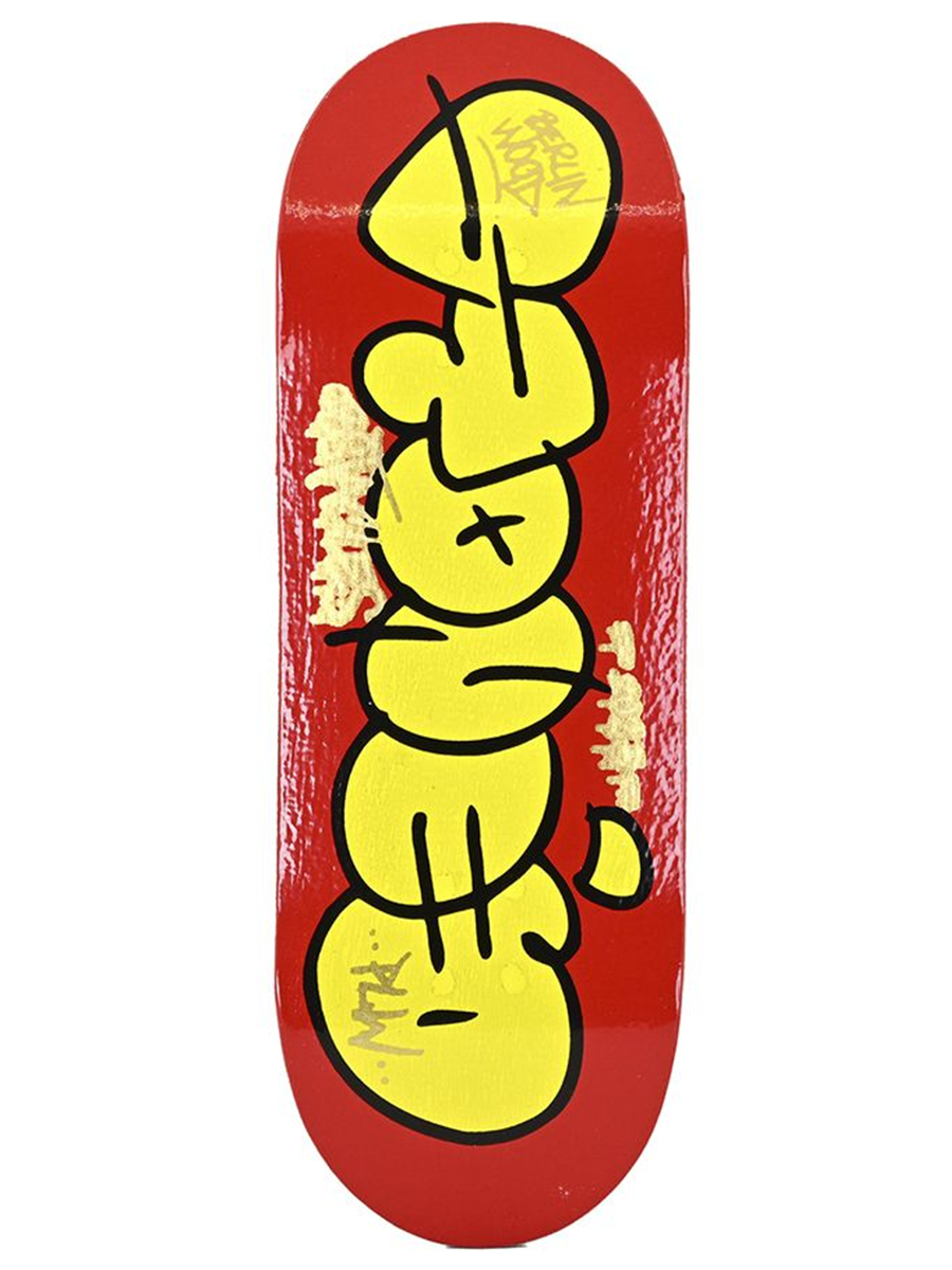 Berlinwood x Stoned Obstacles Fingerboard Deck - Graffiti