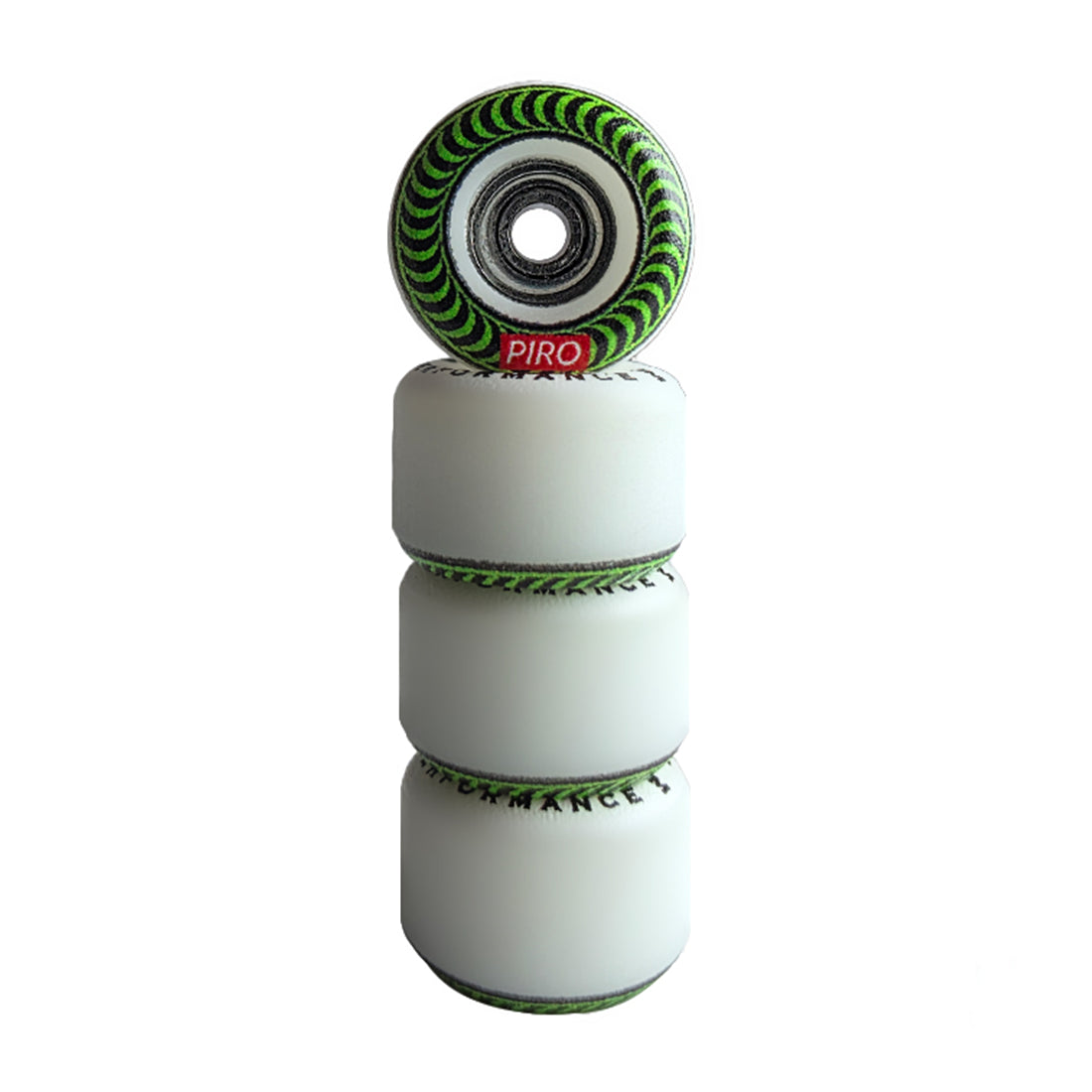 Piro Performance Graphic Fingerboard Wheels - Spiral