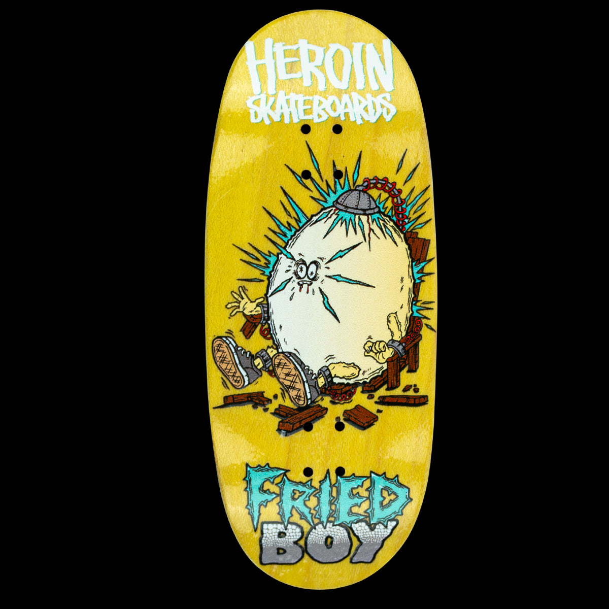 Maple Lab Fingerboard Deck - Fried Boy