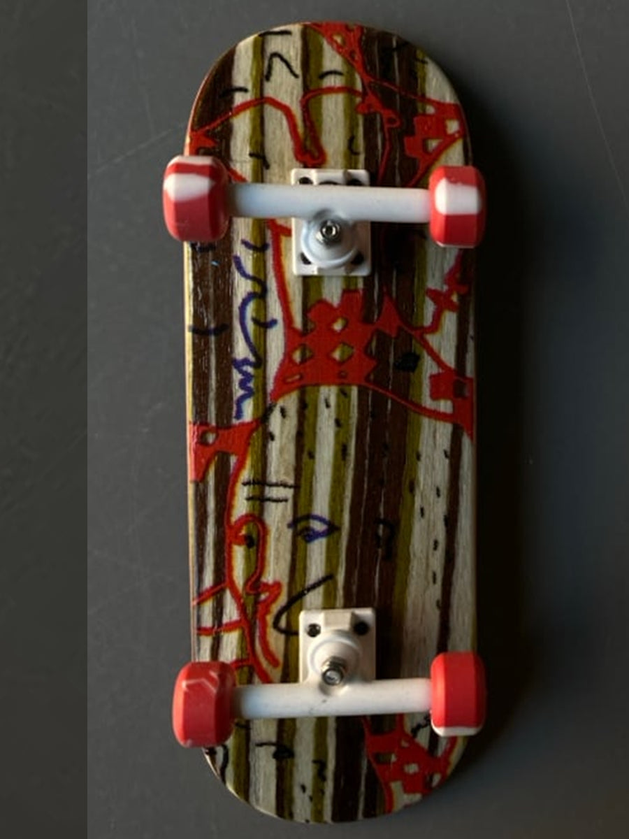 DK Fingerboard Complete - Faces Wood Graphic