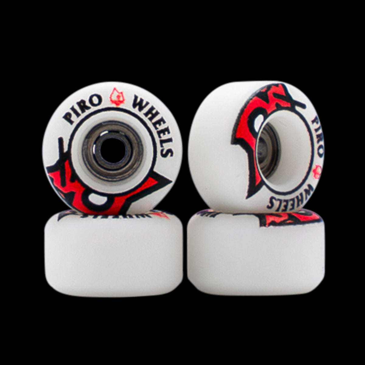 Piro Performance Graphic Fingerboard Wheels - Bone Head