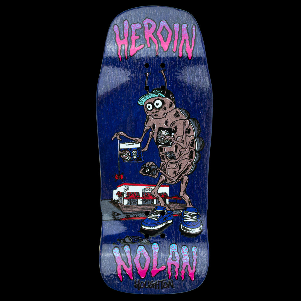 Maple Lab Fingerboard Deck - Nolan Bug