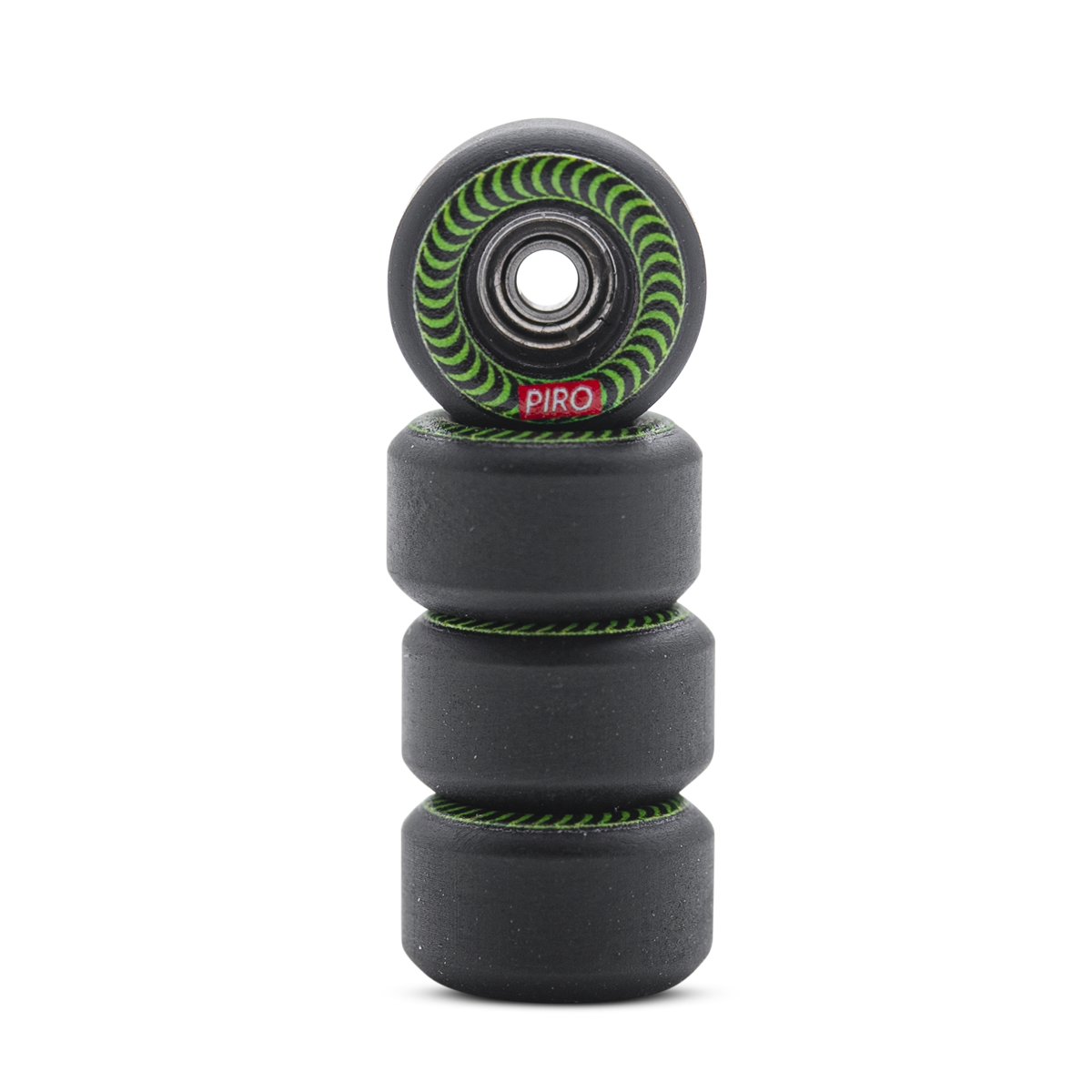 Piro Performance Graphic Fingerboard Wheels - Spiral