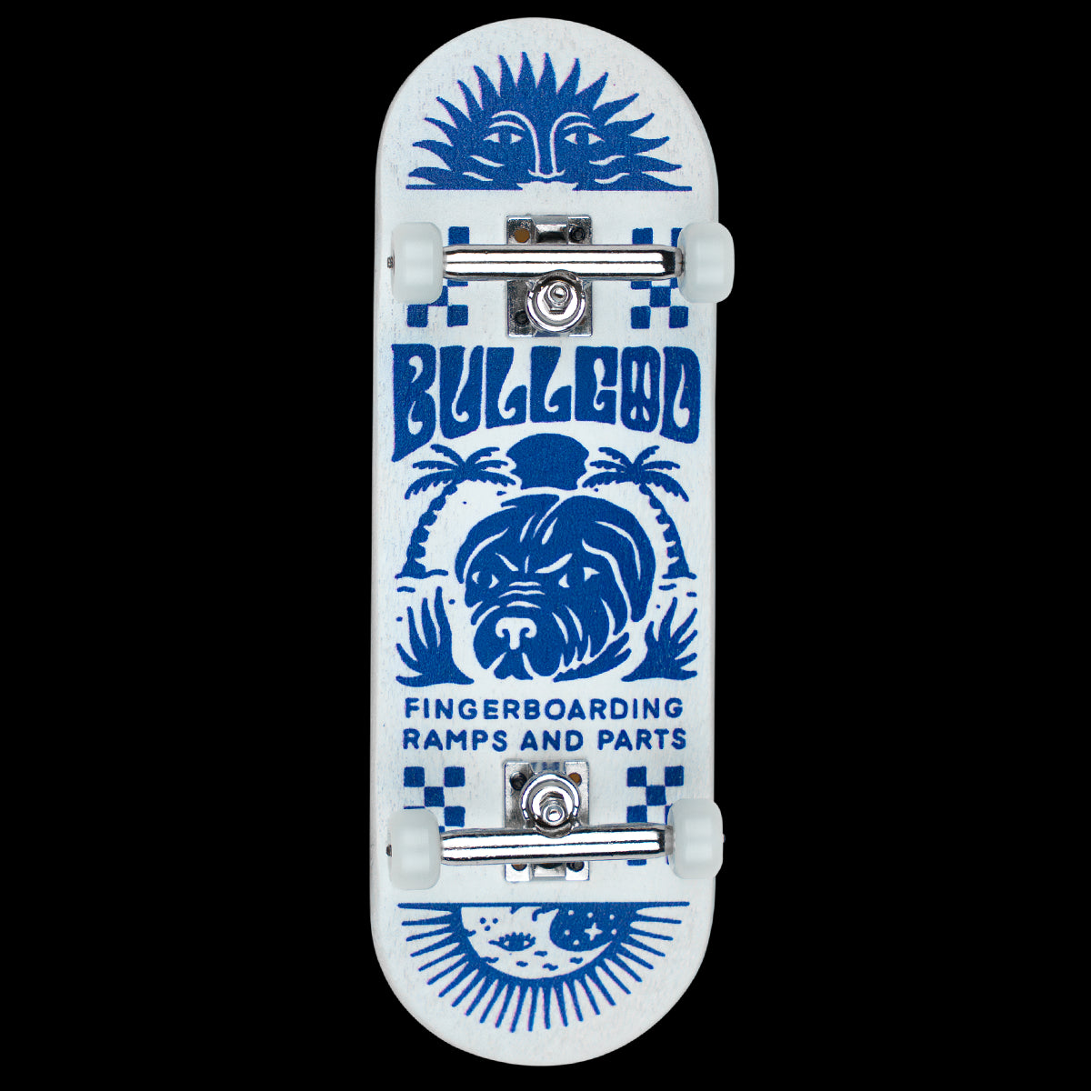 BullGod Premium Fingerboard Complete - Surf Rock