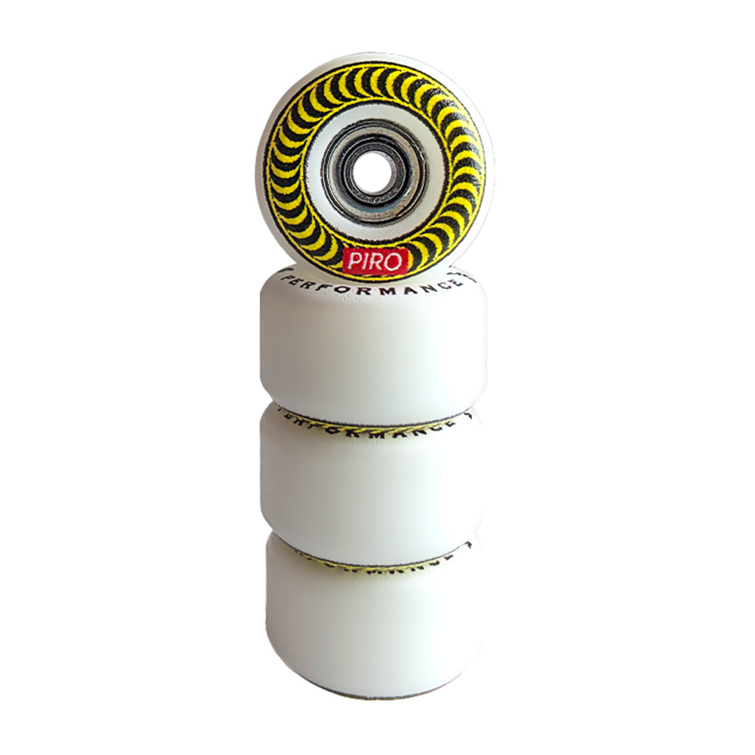 Piro Performance Graphic Fingerboard Wheels - Spiral