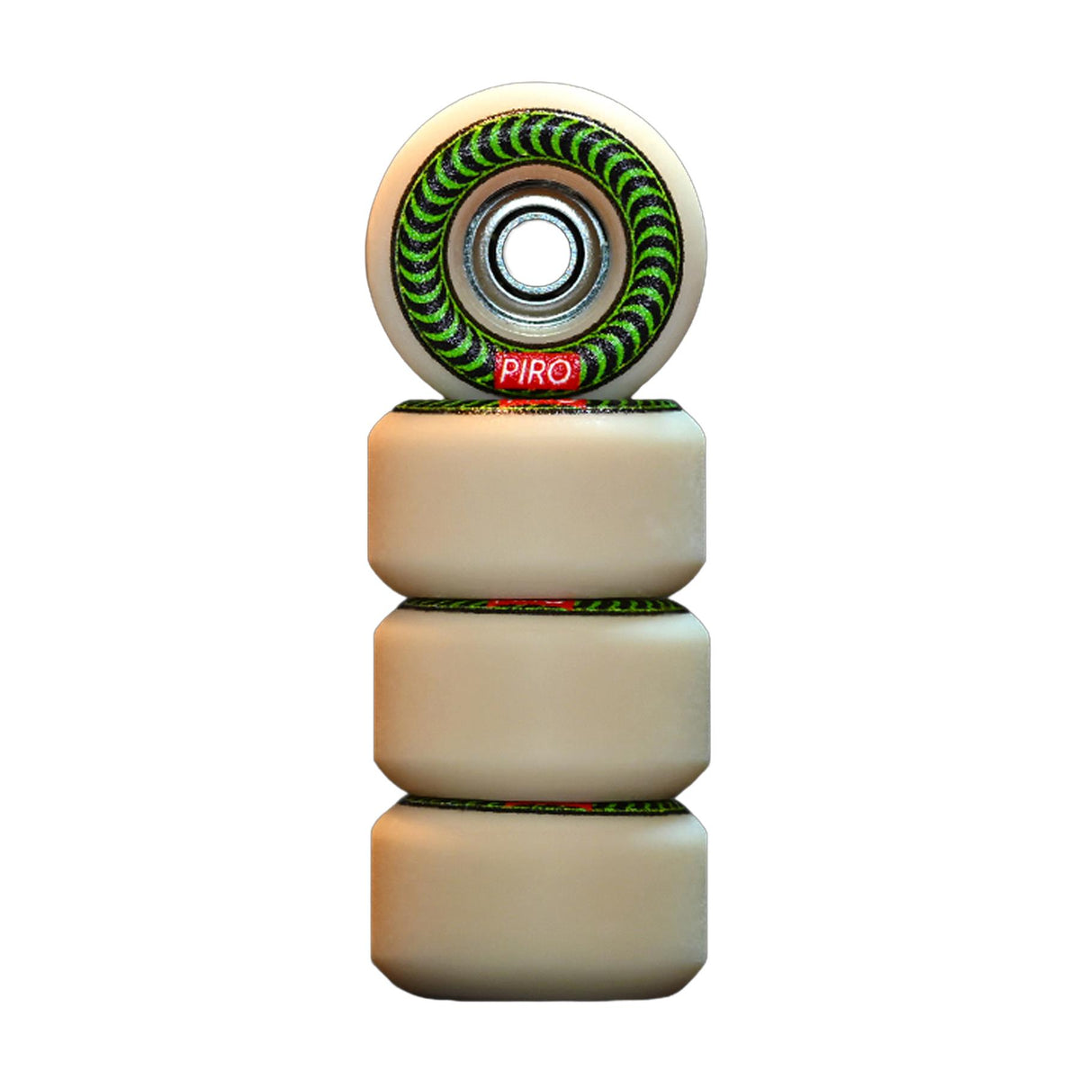Piro Performance Graphic Fingerboard Wheels - Spiral