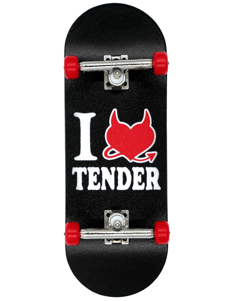 Slushcult x Tender Grom Fingerboard Complete - I Heart Tender