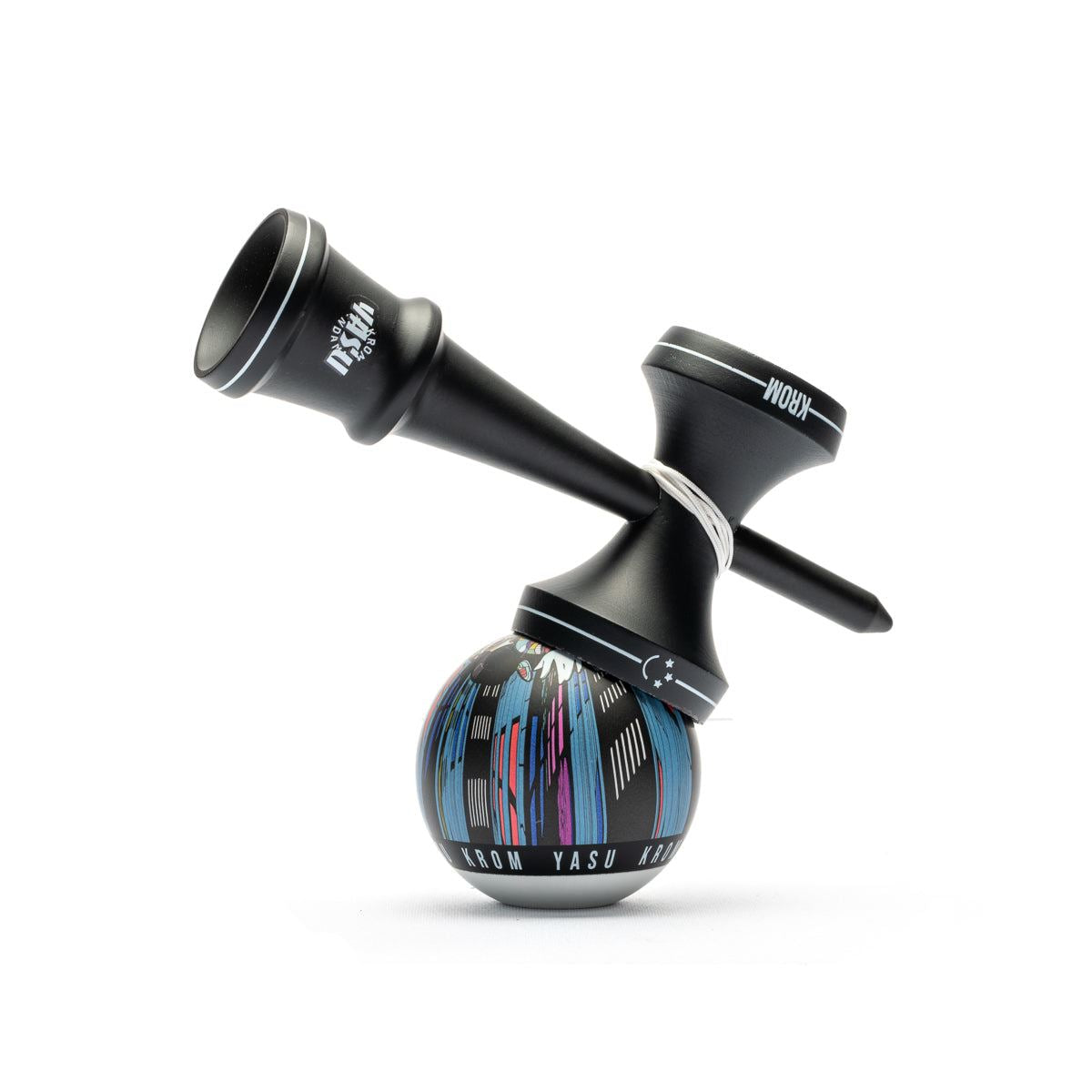 Krom Yasu Champ Kendama - Maple and Beech – The Vault Fingerboards