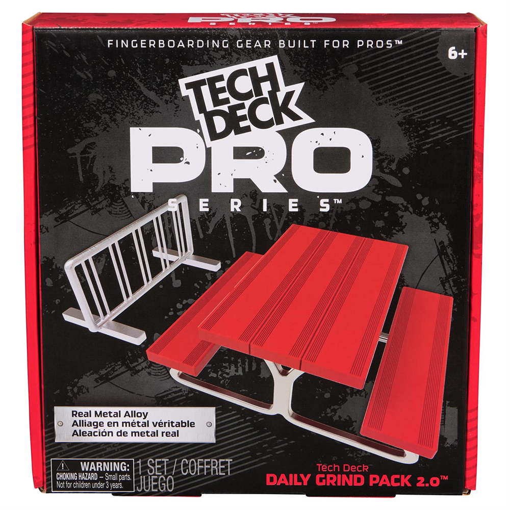 Tech Deck Fingerboard Ramp - Pro Series Daily Grind Pack 2.0