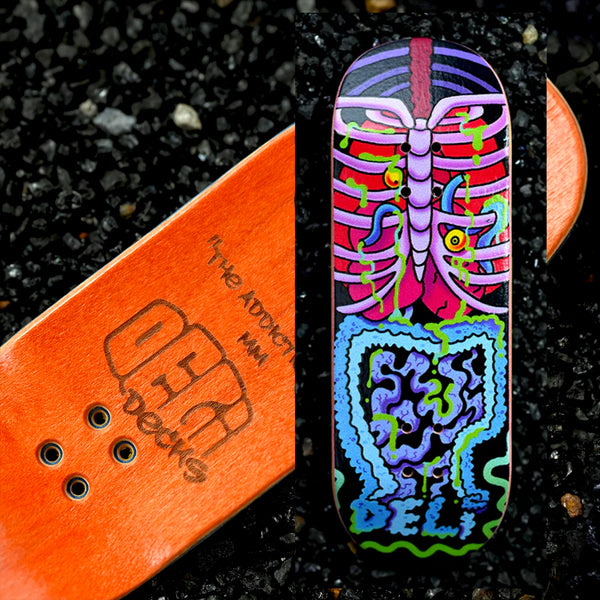 DeliDecks Fingerboard Deck - Gutz – The Vault Fingerboards