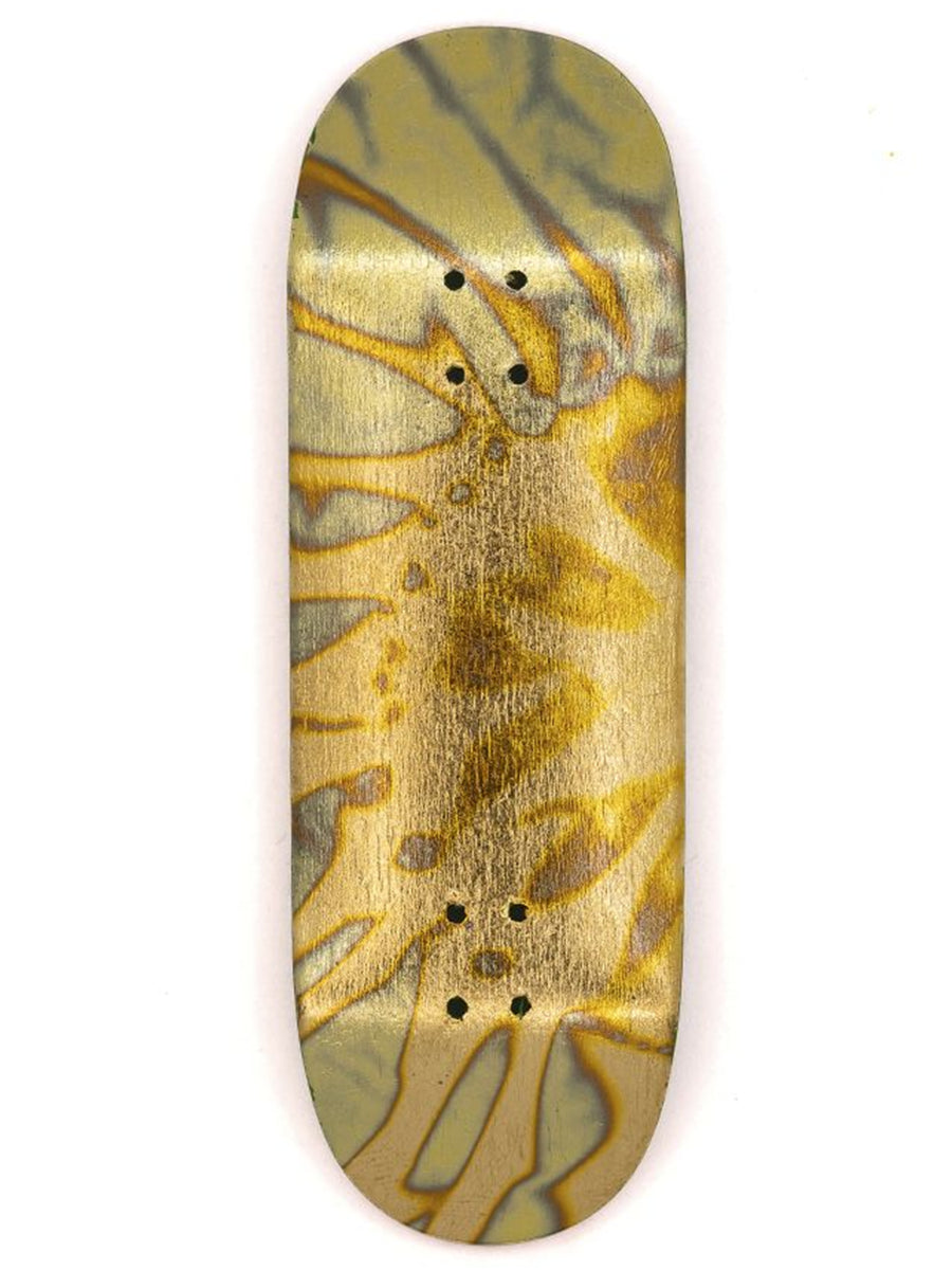 Blackriver Fingerboard Deck - Christmas Gold Leaf