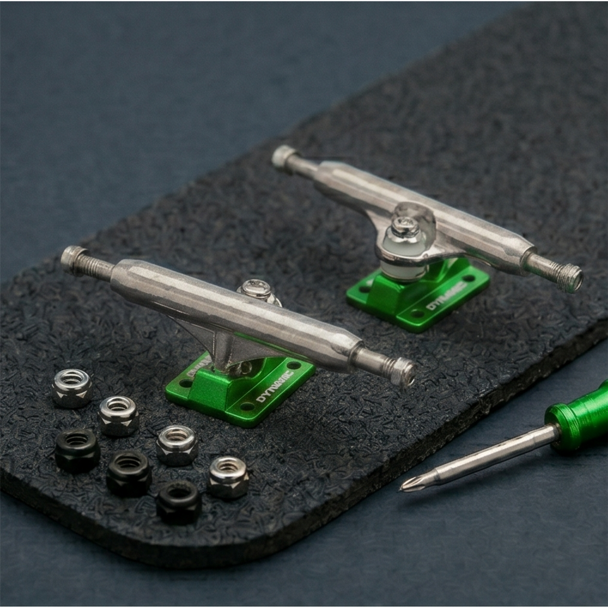Dynamic Fingerboard Dual Bearing Trucks - 36mm