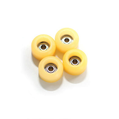 FlatFace Fingerboard G6-D Bearing Wheels - Yellow Buttercup