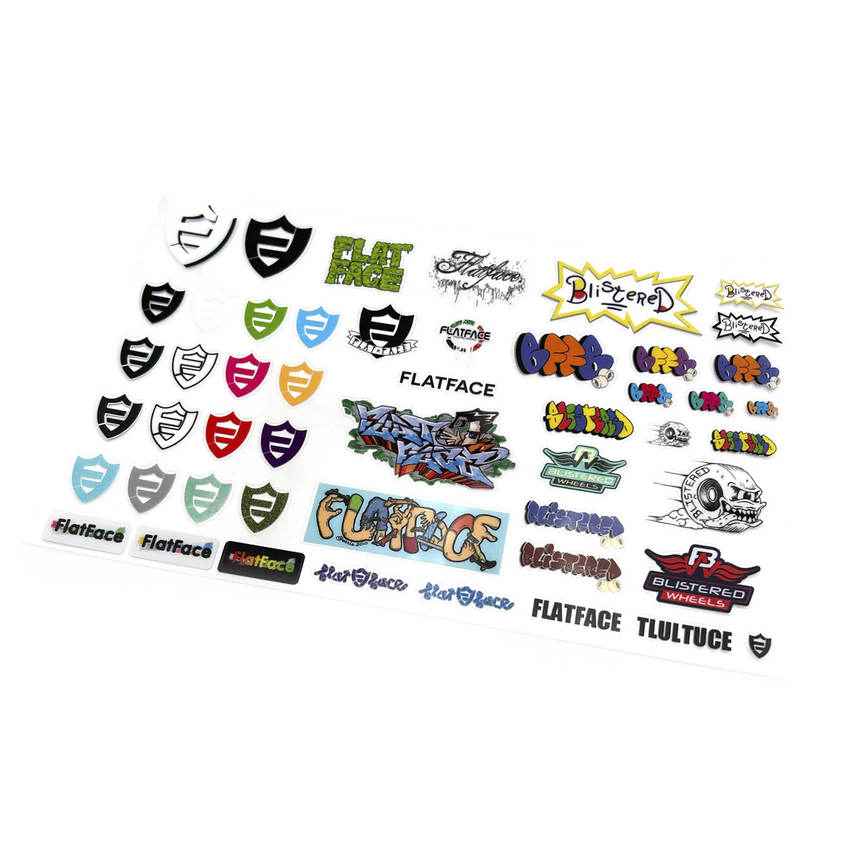 FlatFace Sticker Sheet