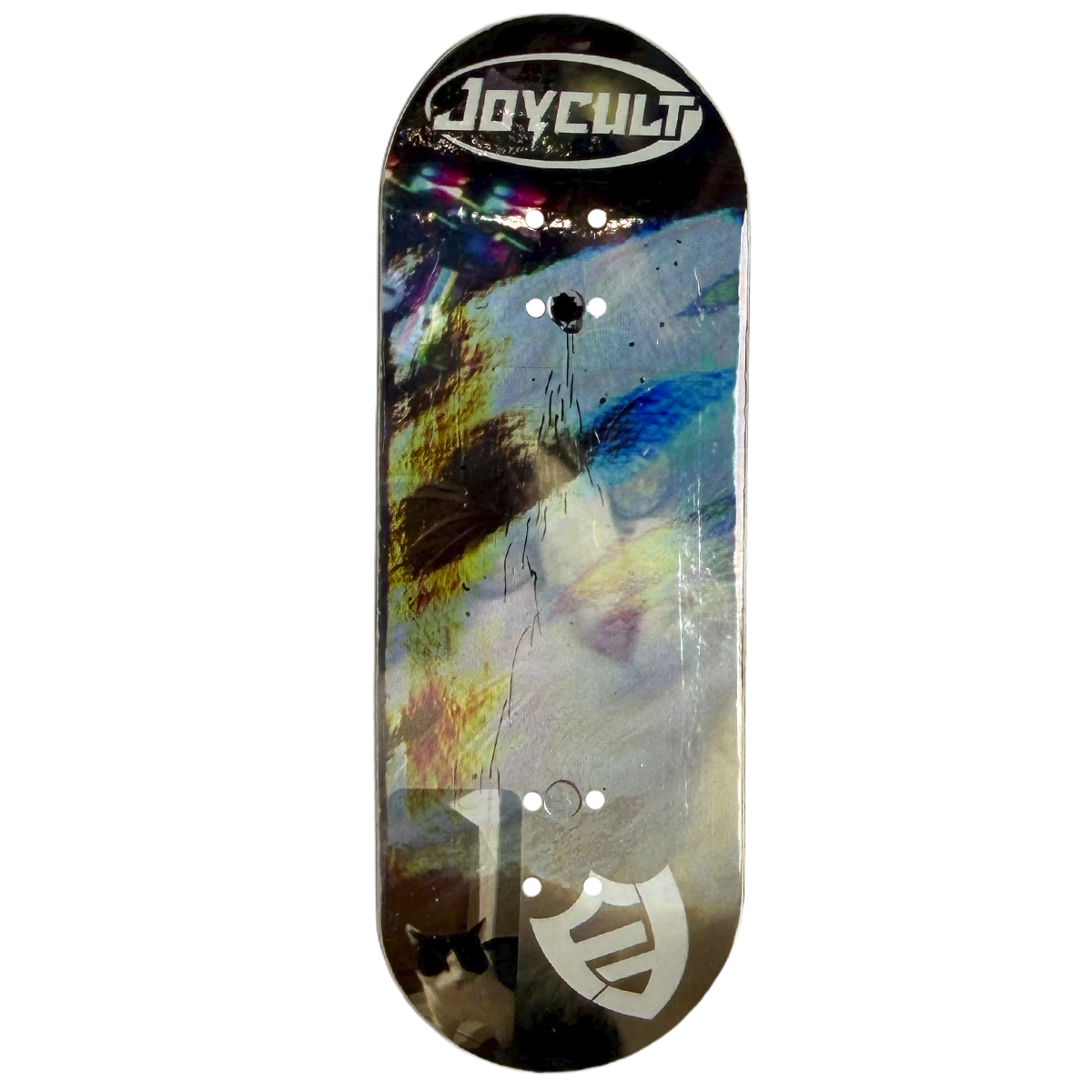 FlatFace x Joycult G15.12 Fingerboard Deck - Holographic