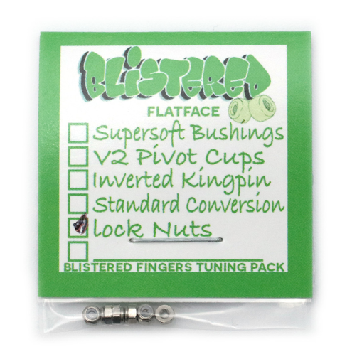 Blistered Tuning Replacement Fingerboard Locknuts - 6 Pack