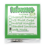 Blistered Tuning Replacement Fingerboard Locknuts - 6 Pack