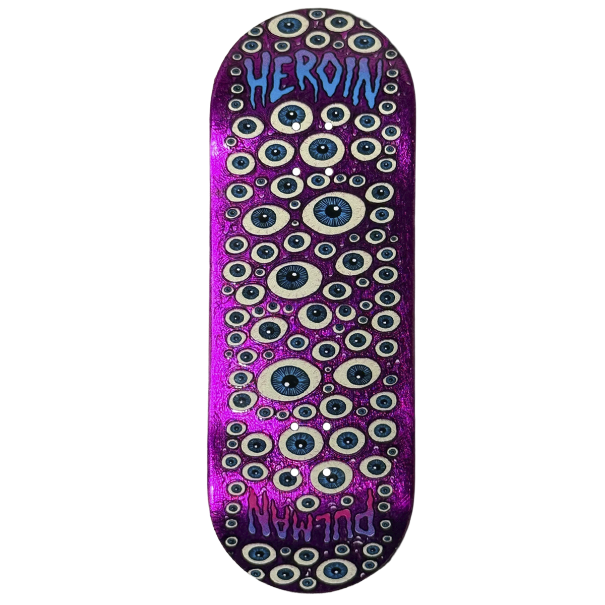 Maple Lab Fingerboard Deck - Chris Pulman Eyes Foil