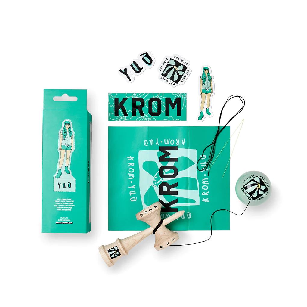 Krom Yua Signature Kendama – The Vault Fingerboards