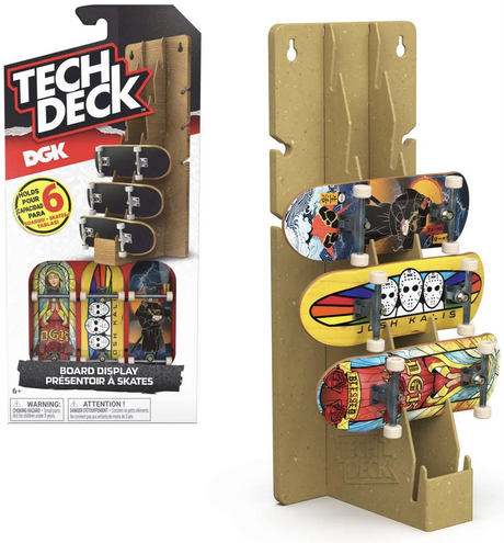 Tech Deck Fingerboard Display Stand and Wall Mount
