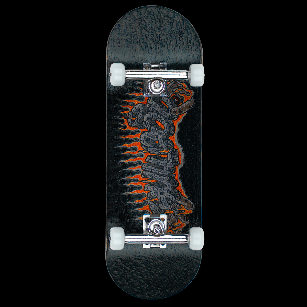 BullGod Premium Fingerboard Complete - Flaming Hands