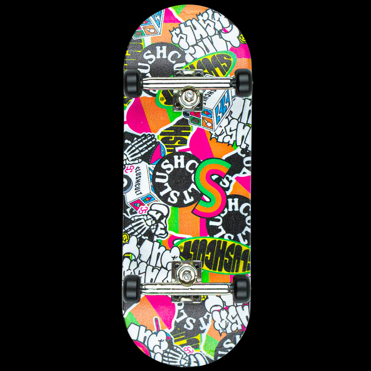 Slushcult Grom Fingerboard Complete - Sticker Slap V2