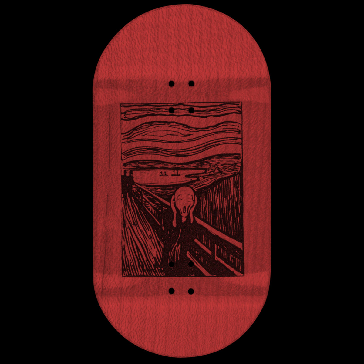 Oldwood Fingerboard Deck - The Scream
