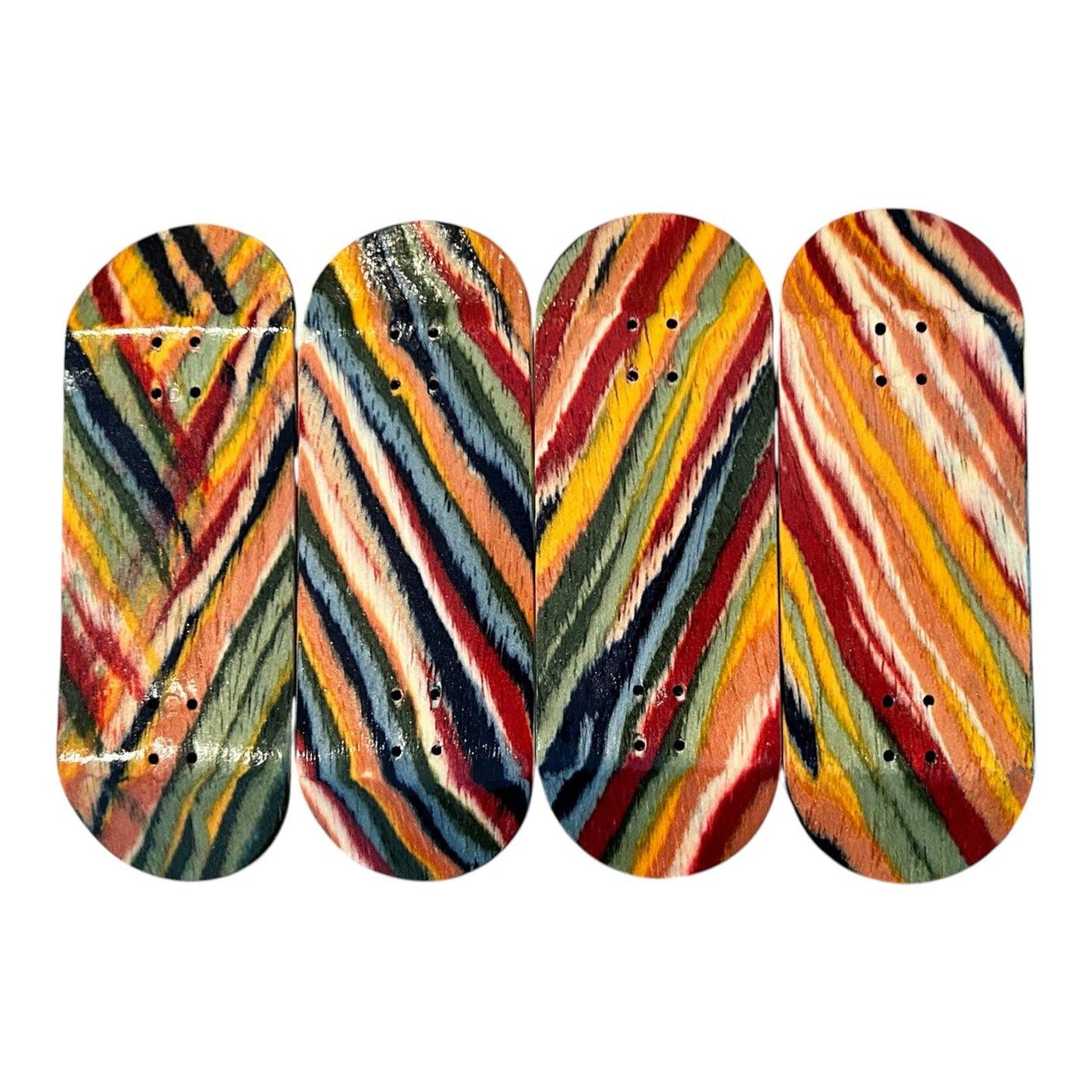 FlatFace Prototype Fingerboard Deck - Rainbow Premium