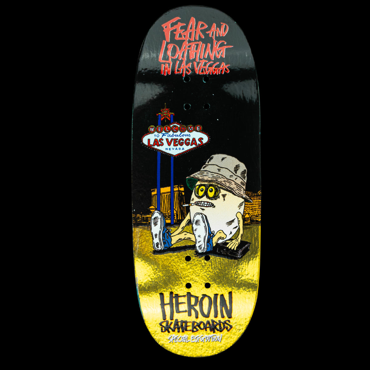Maple Labs Fingerboard Deck - Fear and Frying in Las Veggas II