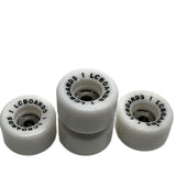 LC Boards Lettered Urethane Fingerboard Wheels - Bowl 2.0