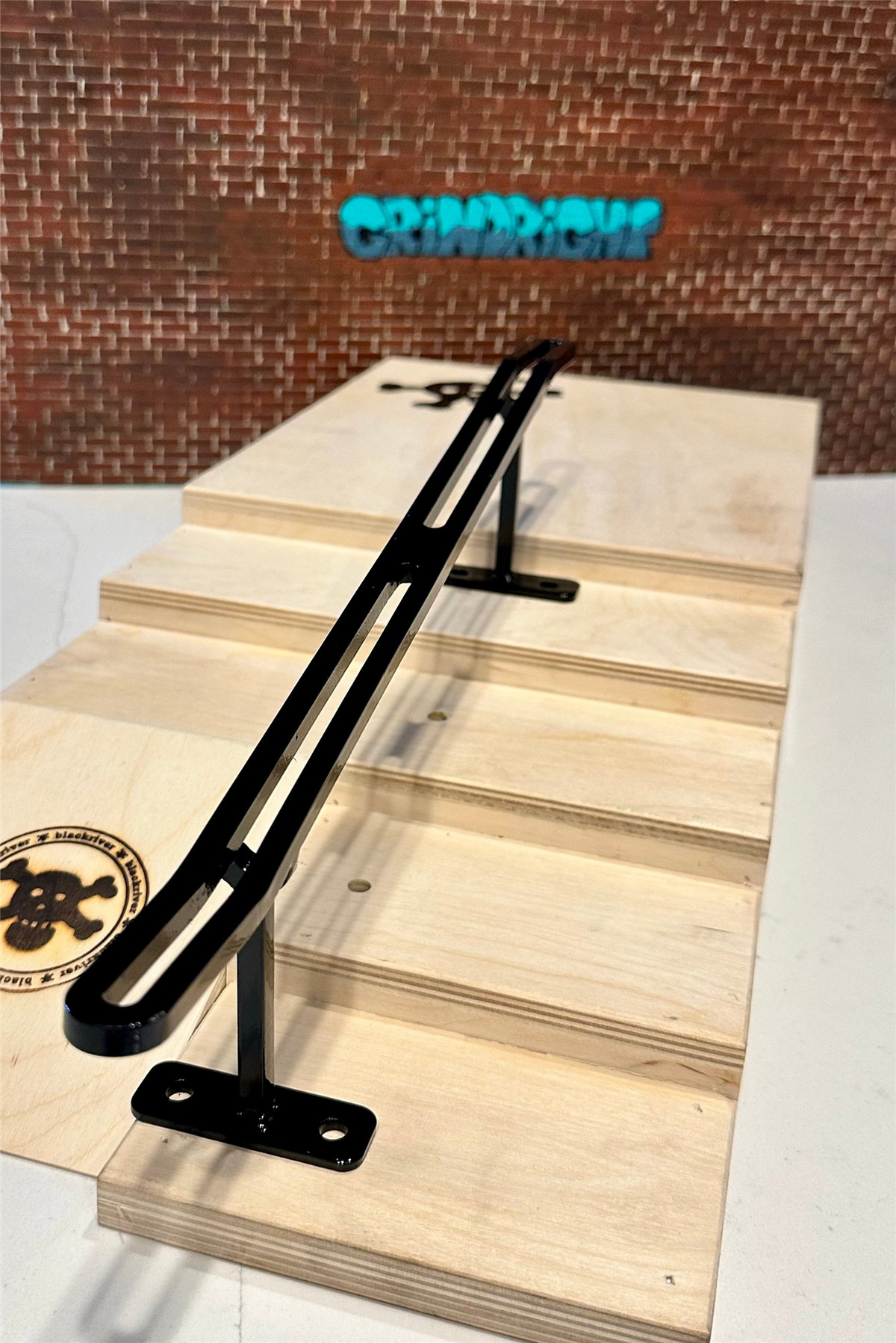 Finger Rail Rack Grind Right Fingerboard Rail - The Square Doubler – The Vault Fingerboards