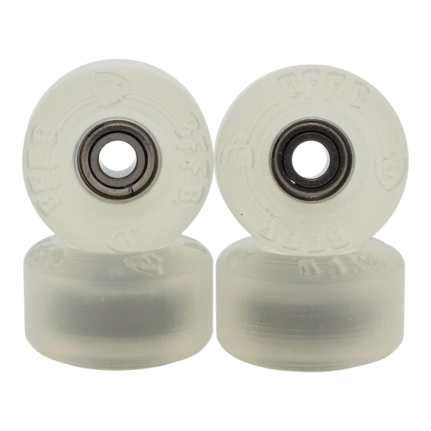 Blistered FF V3 Fingerboard Wheels - Clear