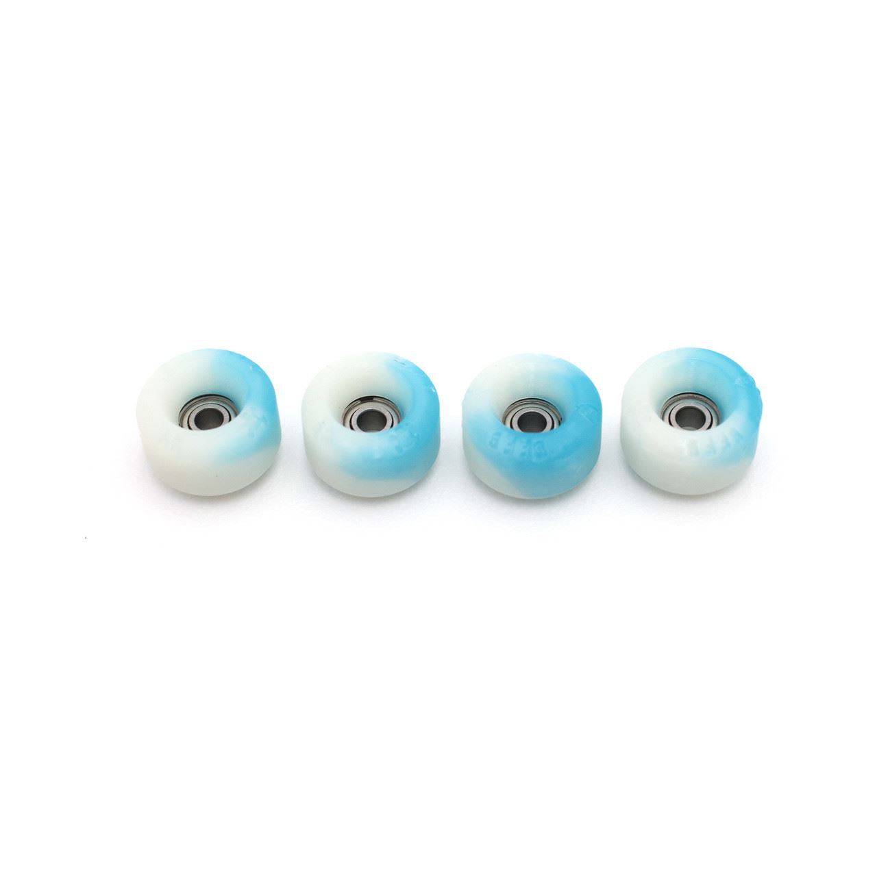 Blistered x Flatface x Blackriver G4 Fingerboard Wheels - Clouds Swirl