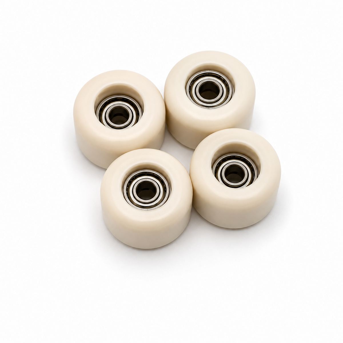 FlatFace Fingerboard G9 Dual Bearing Wheels - Off-White