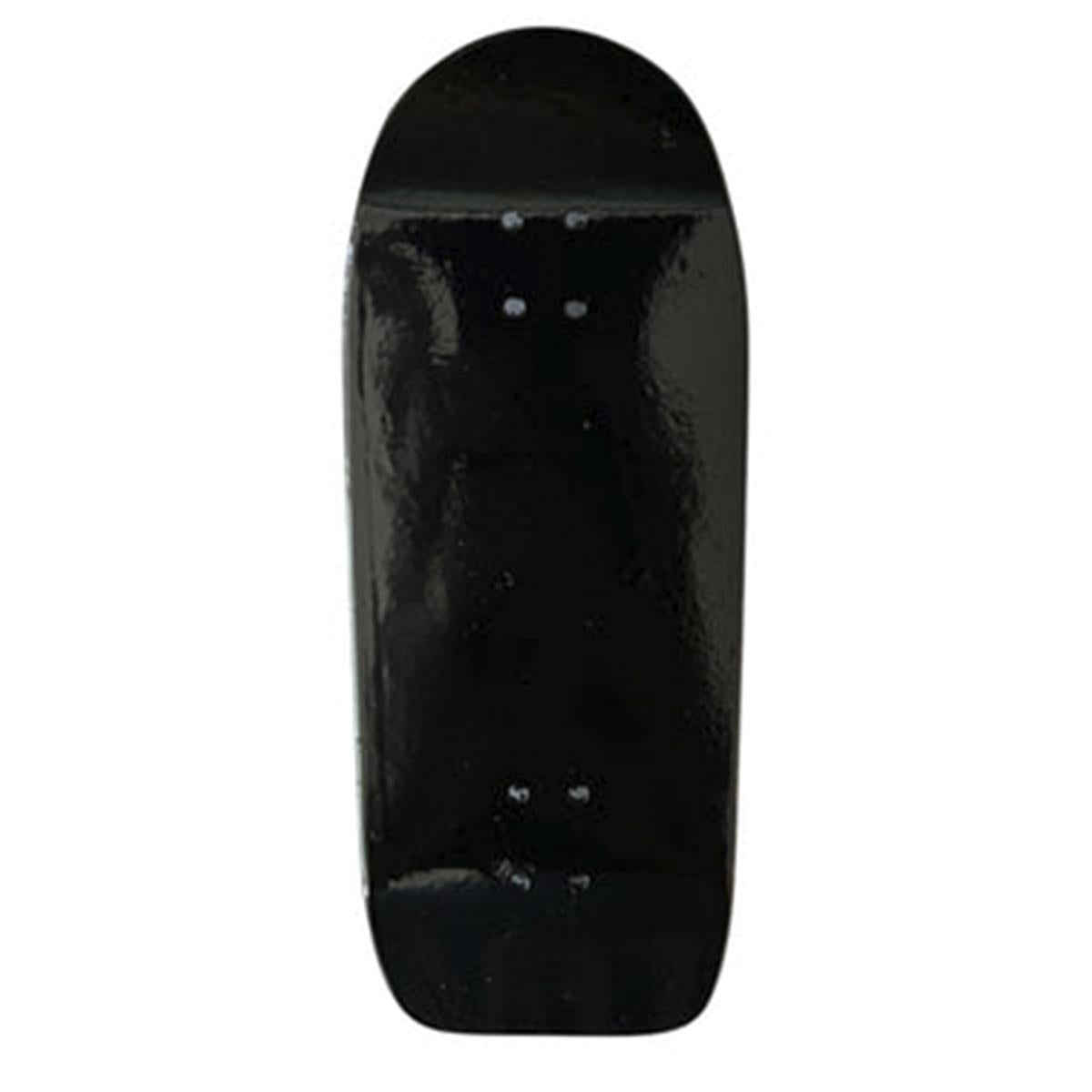FlatFace x Duck Decks Wood Bat Fingerboard Deck - Black Full Dip
