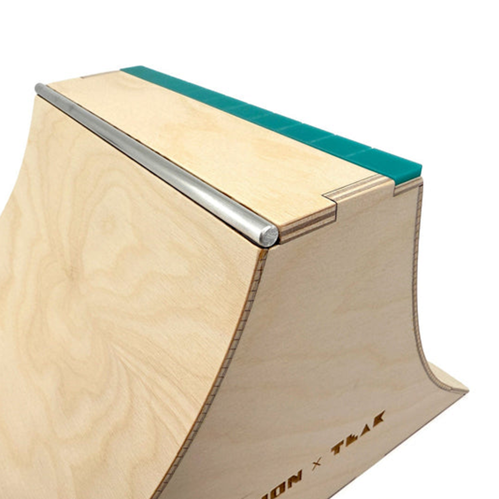 Teak Ramp Teak Tuning Fingerboard Ramp - The Wall XL w/ Acrylic Coping – The ...