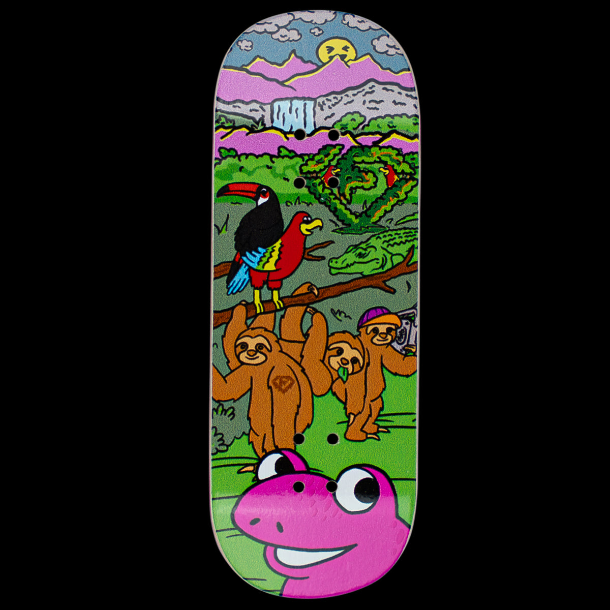 Faymus x DK Fingerboard Deck - Barnyard Tropics
