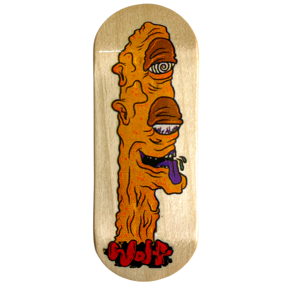 Red Wolf Fingerboard Deck - Mutant