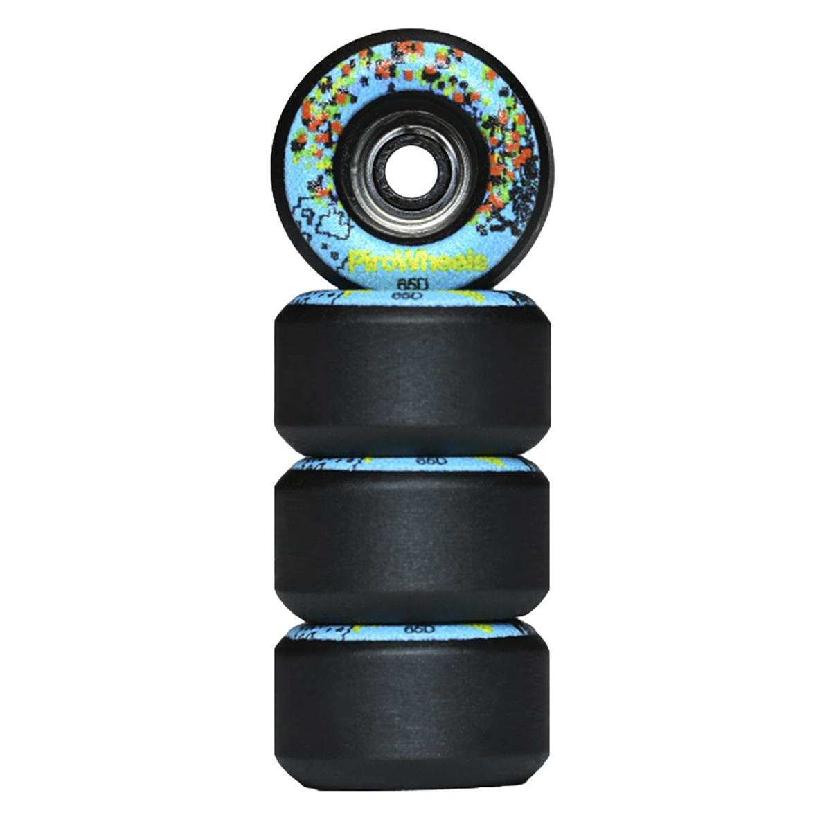 Piro RS Comp Graphic Fingerboard Wheels - Technicolor