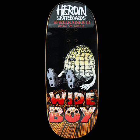 Chems x Heroin Skateboards Fingerboard Deck - Shell Raiser III